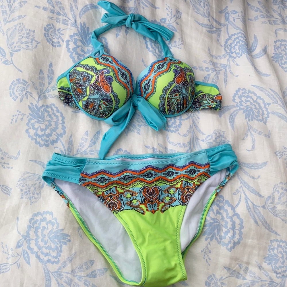 Colorful bikini